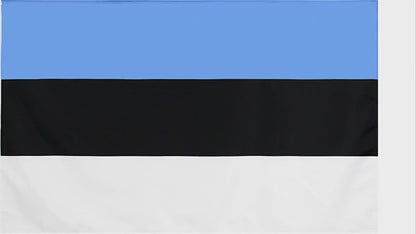 Estonian Flag, Country Flags, National Flags, Durable, tricolor, 100% Polyester, 90X150 cm