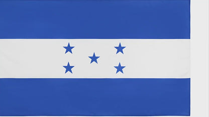 Honduras Flag, Turquoise White, Lawn Garden Terrace Flag