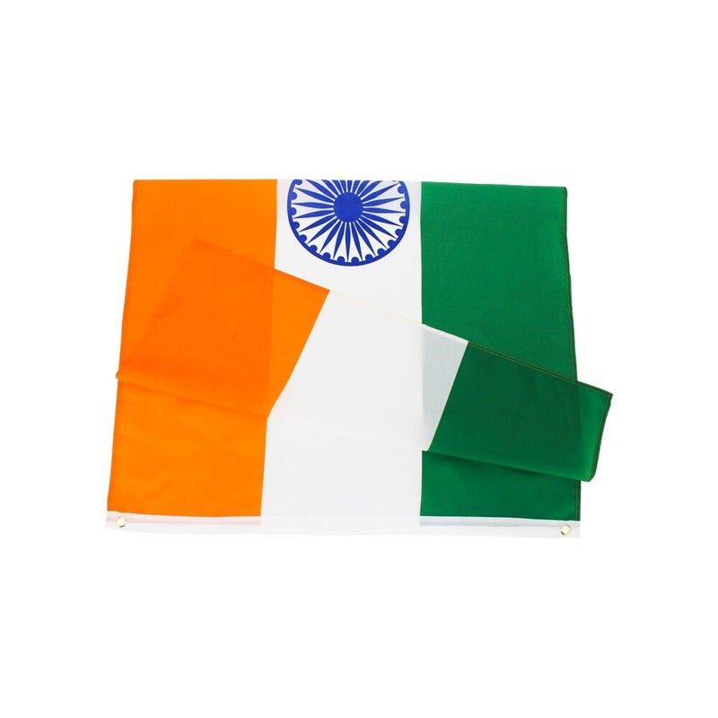 Indian Flag, Country and National Flags, Saffron White Green, Tiraṅgā Polyester Flag 90X150cm