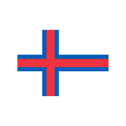 Faroe Islands Flag, Christianity, Denmark, 100% Knitted Polyester, Clear Colors, 90X150cm