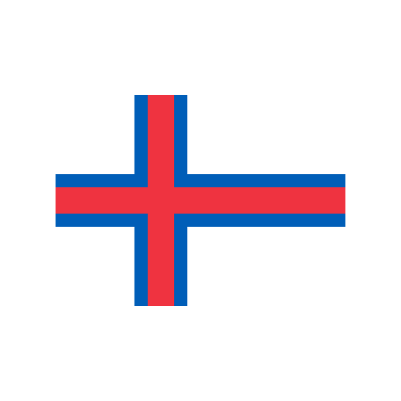 Faroe Islands Flag, Christianity, Denmark, 100% Knitted Polyester, Clear Colors, 90X150cm