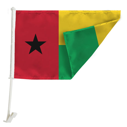 Guinea-Bissau Car Window Mounted Flag