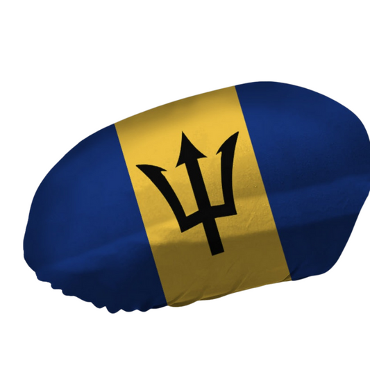 Barbados Car Side Mirror Flag