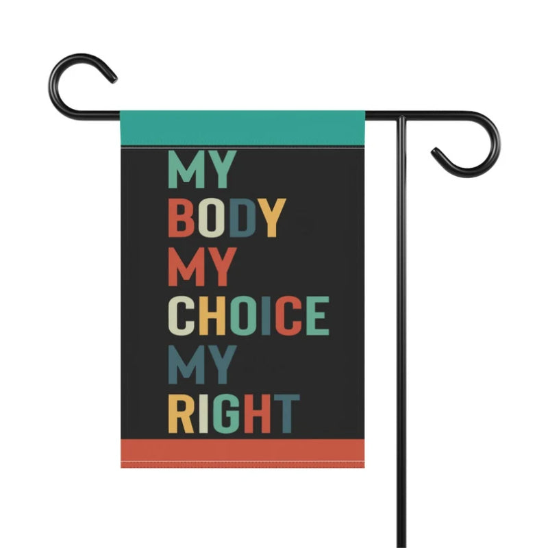 Abortion Rights Flag Banner