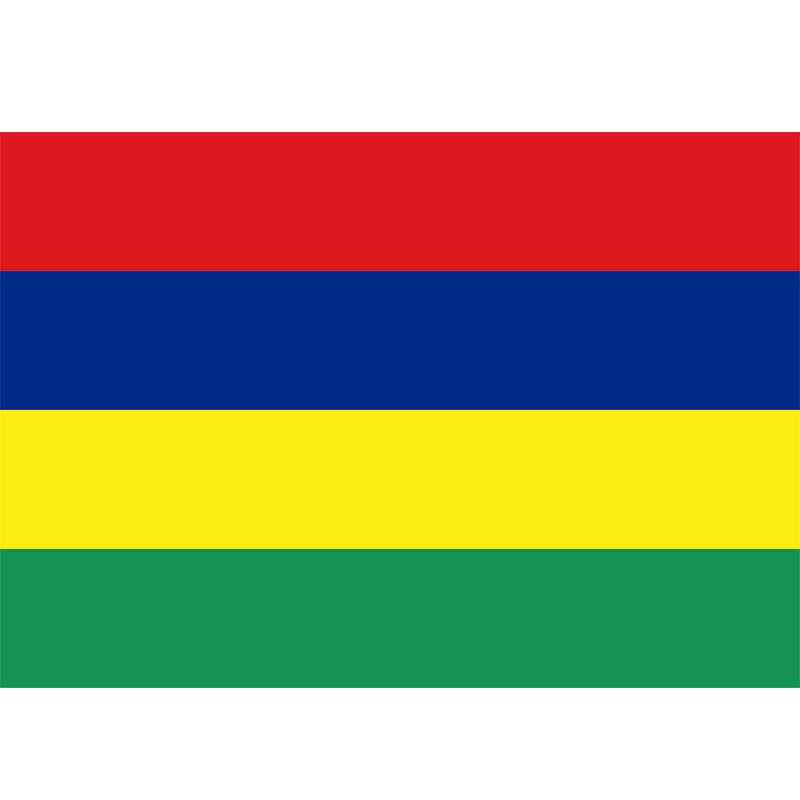 Mauritius Flag, Country Flag, Flag of Mauritius, Vibrant, Colorful, 100% Polyester, 90X150 cm