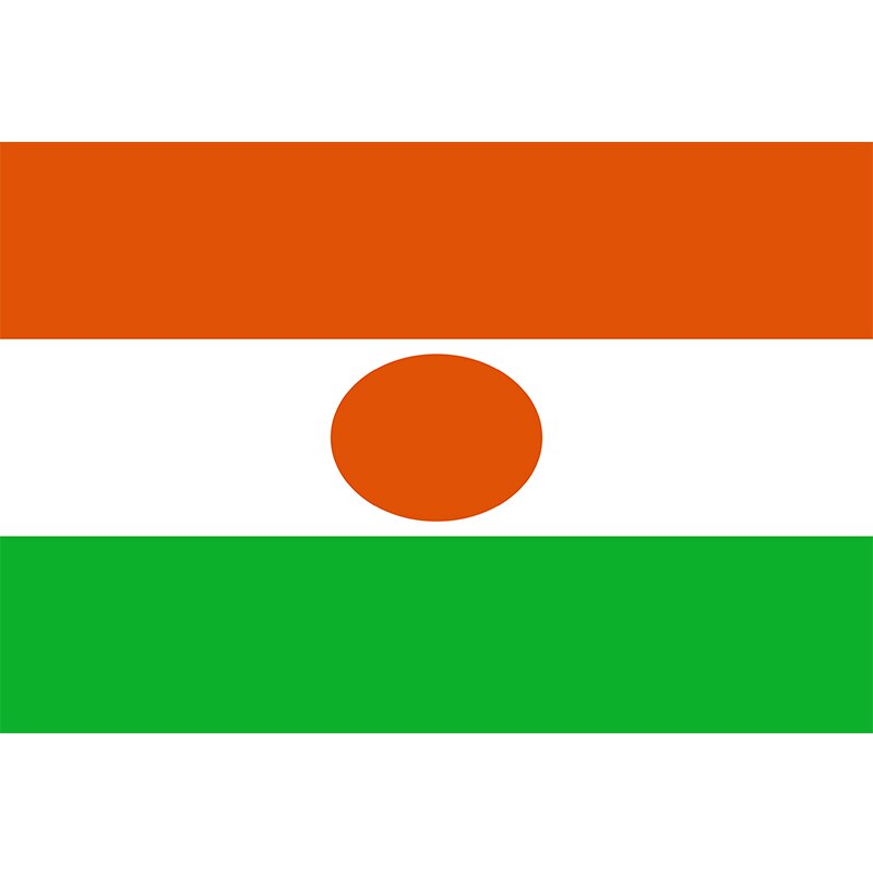 Niger Flag, Countries and Flags, Flag of Niger, Flags of the World,100% Polyester, 90X150 cm