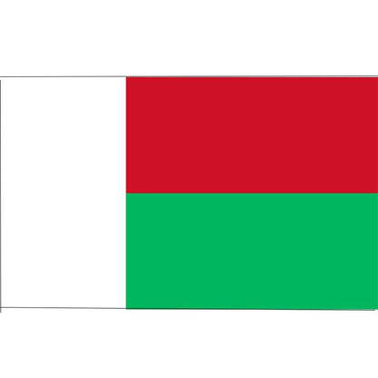 Madagascar Flag, Globe With Flags, Durable, Double Stitched, Country Flags, 90X150cm
