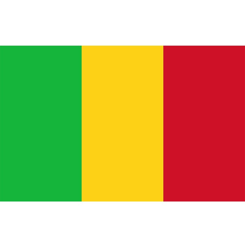Mali Flag, Country Flag, Globe of Flags, Country of Mali, High Quality, 100% Polyester, 90X150 cm