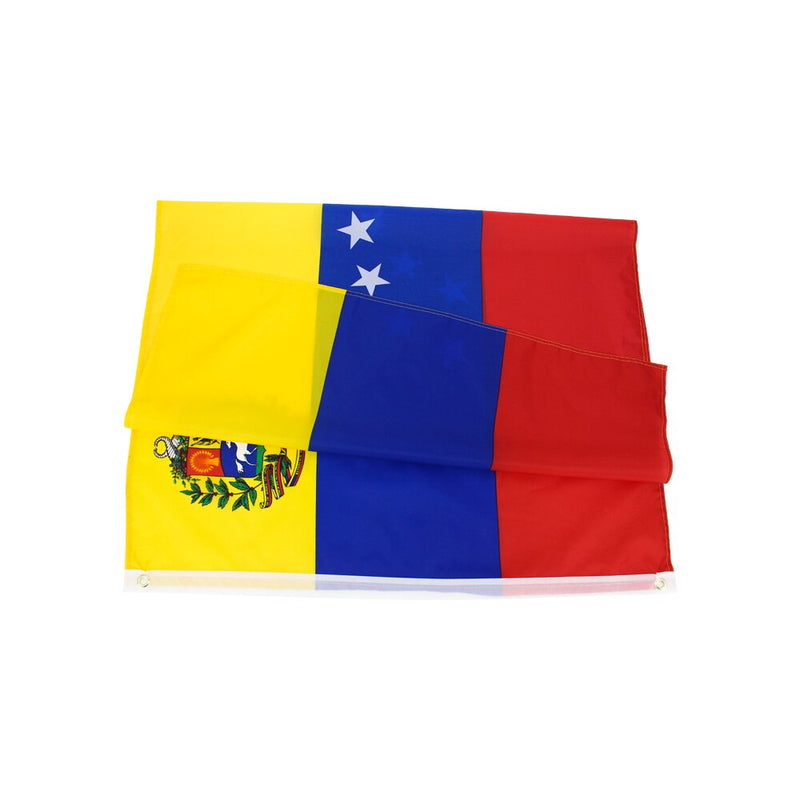 Venezuelan Flag, Country and Globe Flags, Bolivarian Republic of Venezuela Polyester 90X150cm