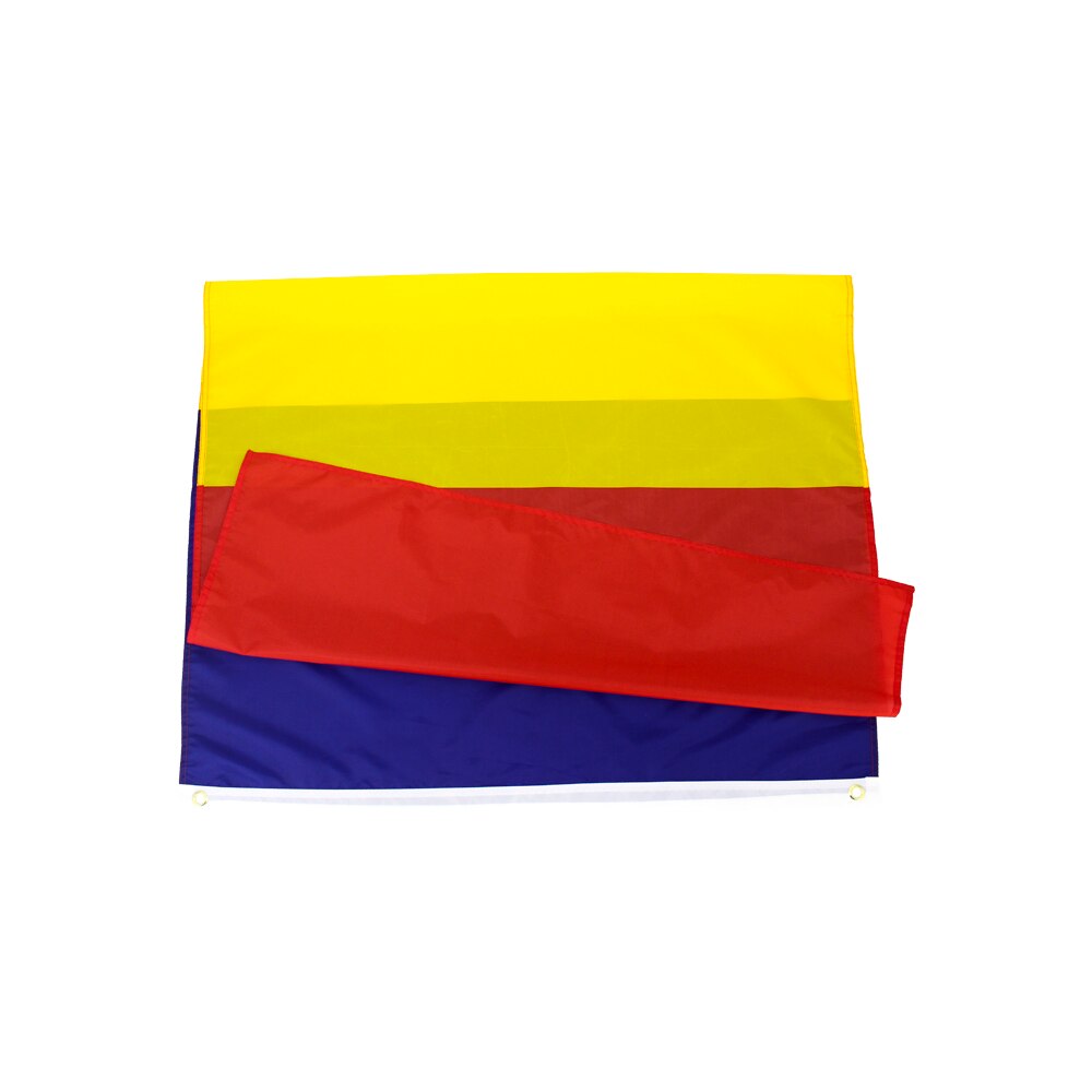 Romanian Flag, Blue Yellow Red Tricolor, Flag of Nations and Globe Flags, Polyester 90X150cm