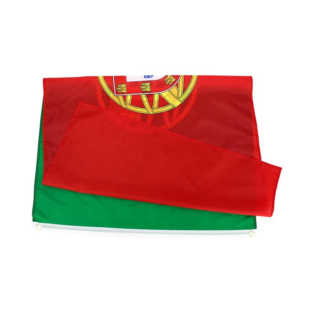 Portuguese Flag, Durable Polyester Double Stitched, Flag of Portugal, Green-Red Flag 90X150cm