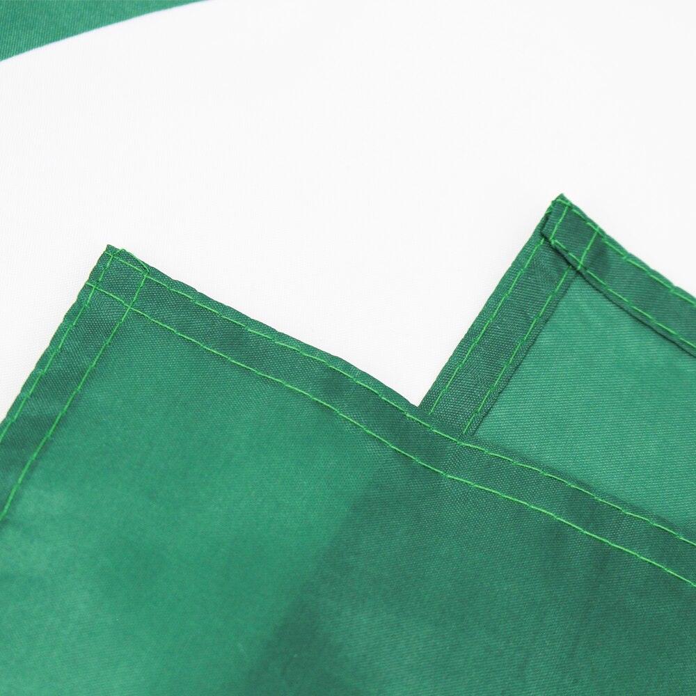 Pakistani Flag, Indoor Outdoor Green White Flag, Islamic Republic of Pakistan Polyester 90X150cm