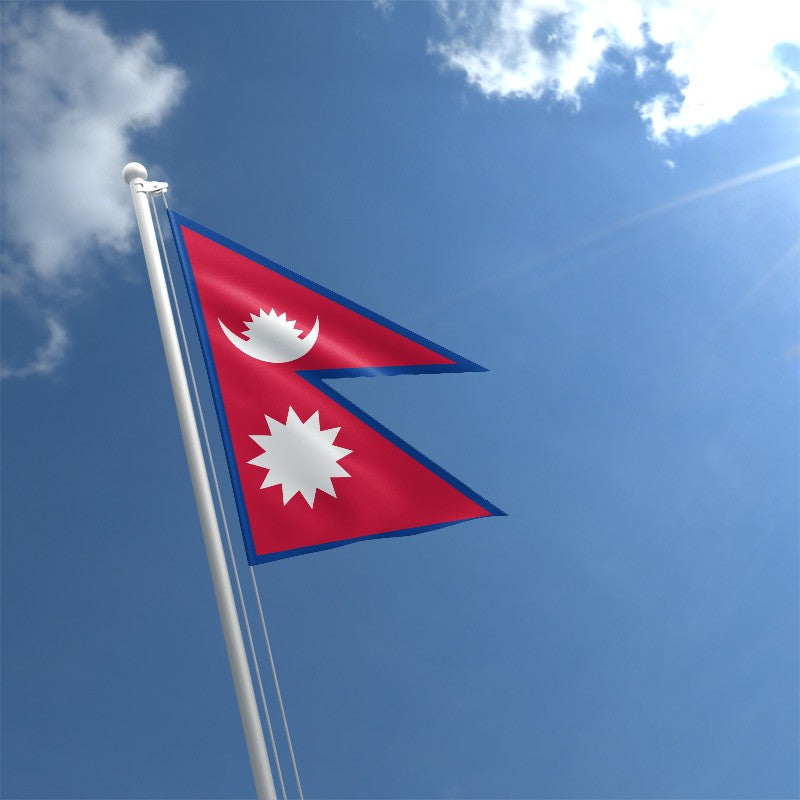 Nepal Flag, Globe Flags, World Flag, Unique, Fade Proof, 100% Polyester,  90X150 cm