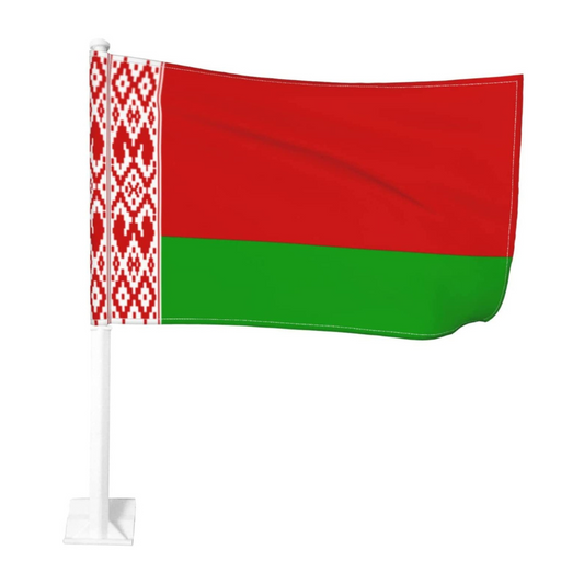 Belarus Car Window Mounted Flag