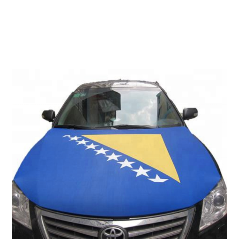 Bosnia and Herzegovina Car Hood Cover Flag