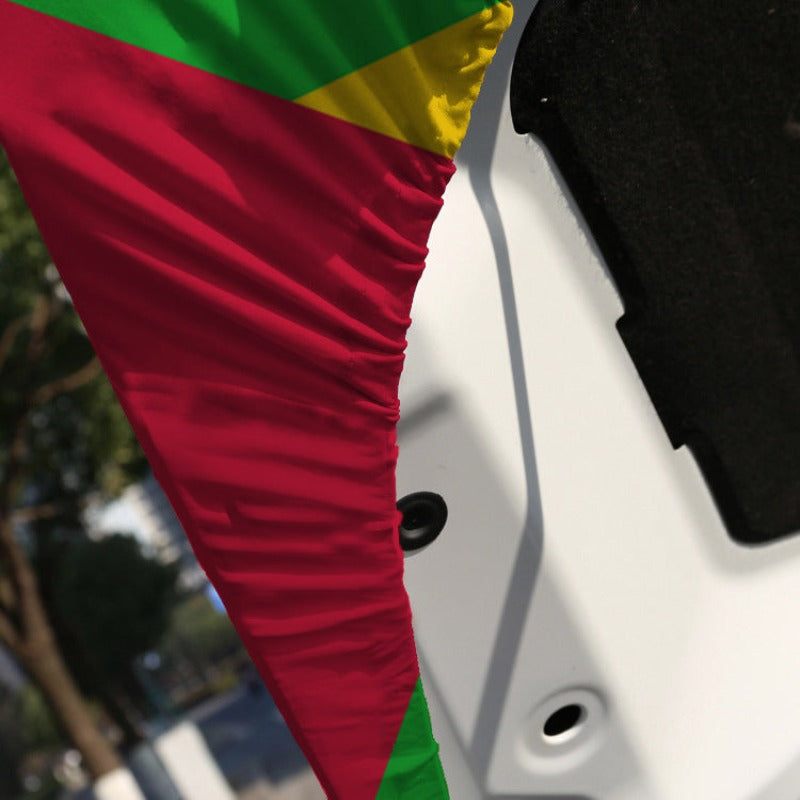 Sao Tome and Principe Car Hood Cover Flag
