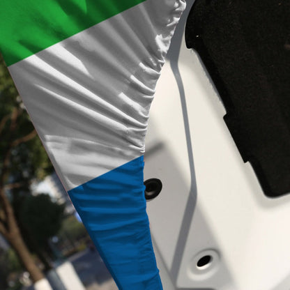 Sierra Leone Car Hood Cover Flag