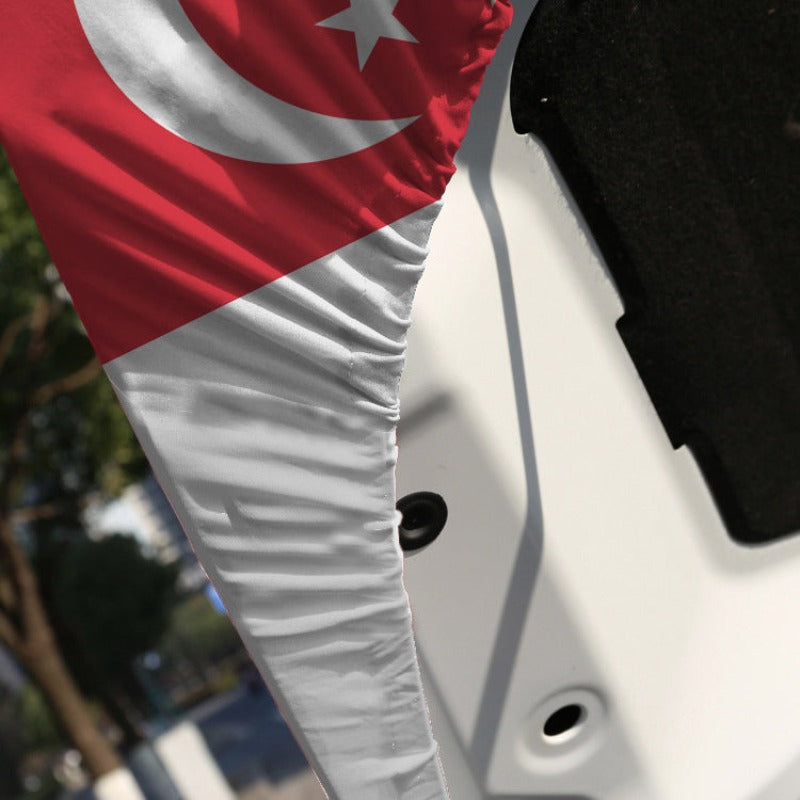 Singapore Car Hood Cover Flag