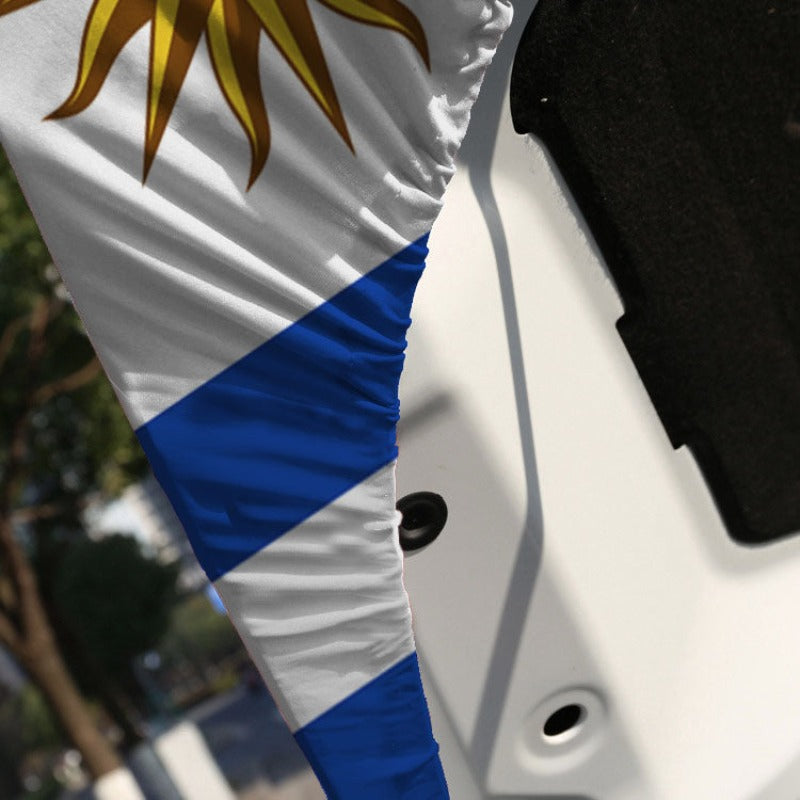 Uruguay Car Hood Cover Flag