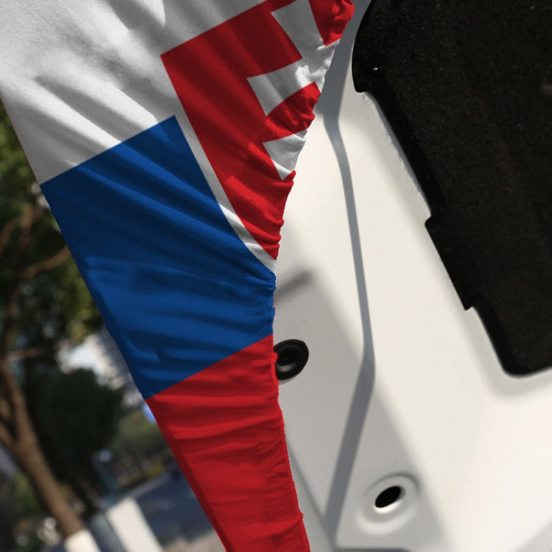 Slovakia Car Hood Cover Flag