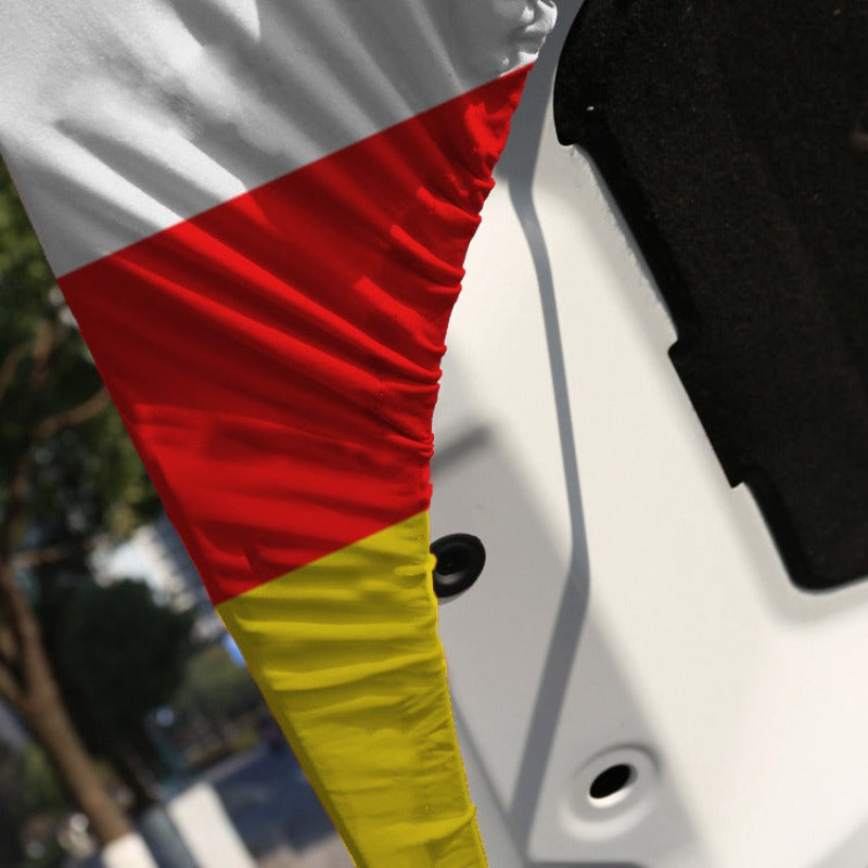 South Ossetia Car Hood Cover Flag