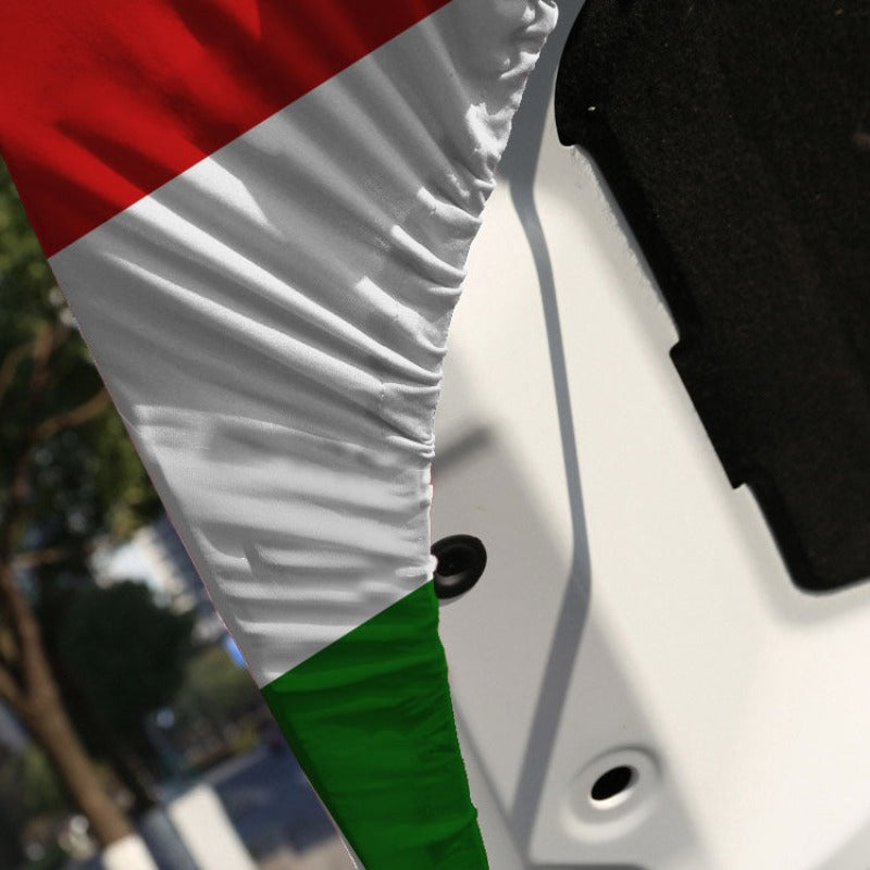 Tajikistan Car Hood Cover Flag