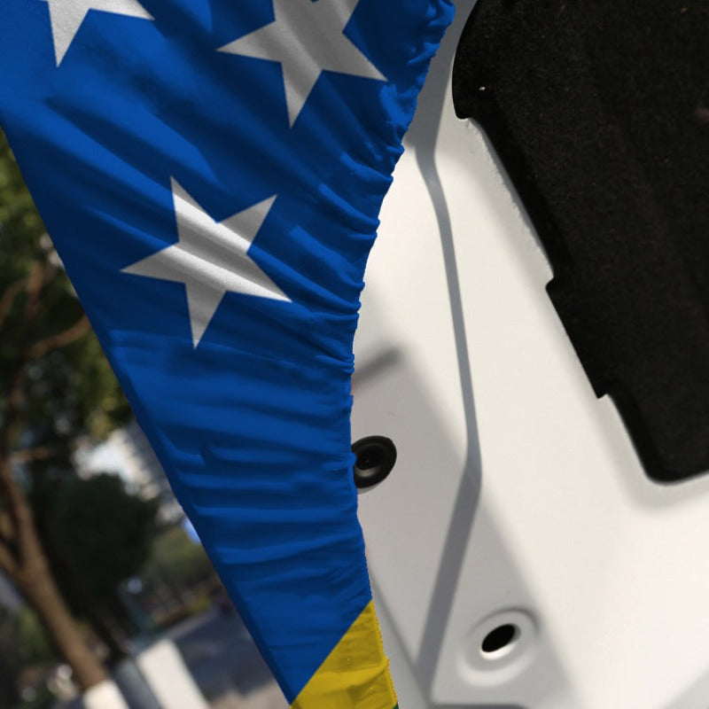 Solomon Islands Car Hood Cover Flag