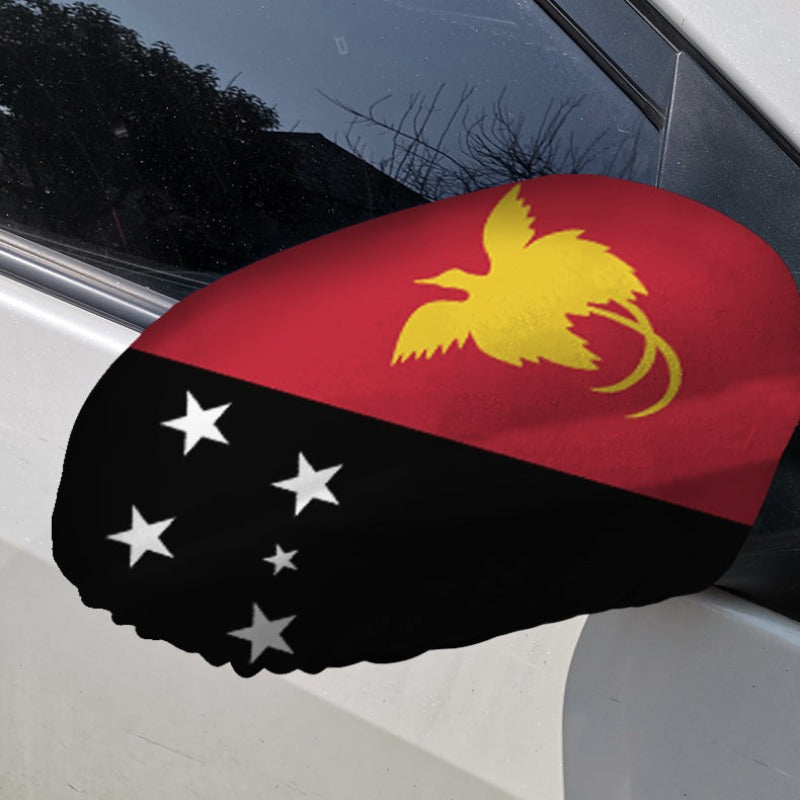 Papua New Guinea Car Side Mirror Flag