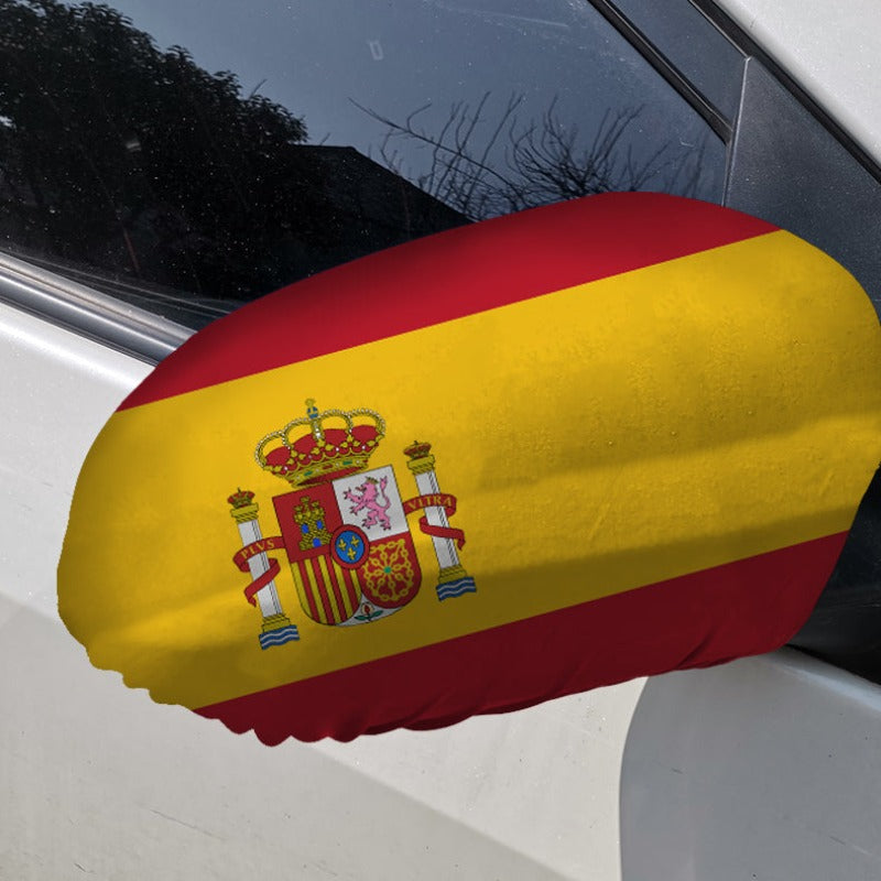 Spain Car Side Mirror Flag
