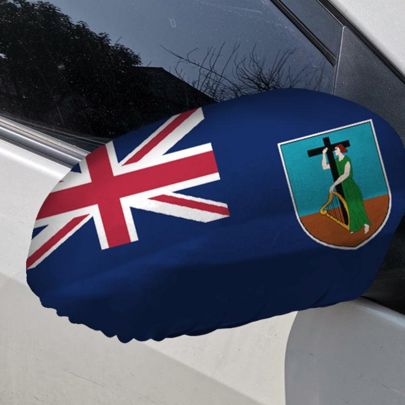 Montserrat Car Side Mirror Flag