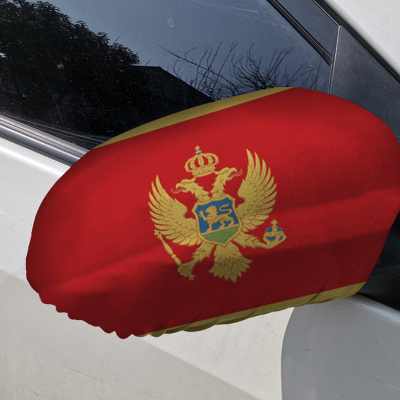Montenegro Car Side Mirror Flag