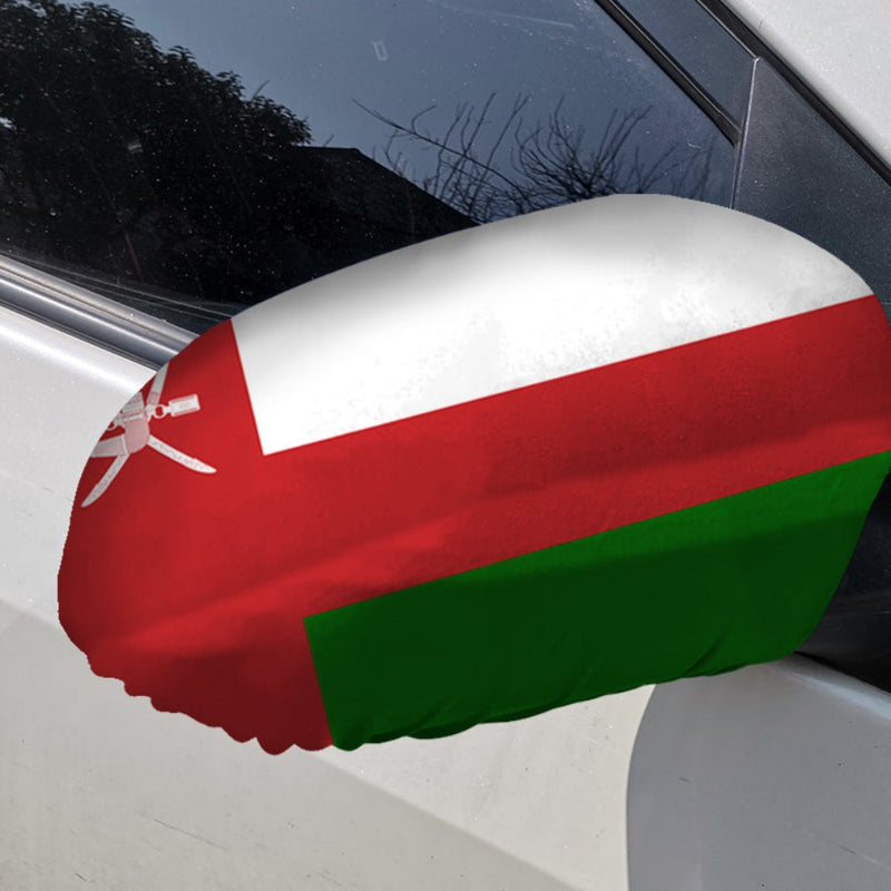 Oman Car Side Mirror Flag