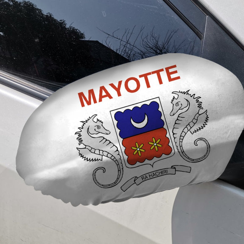 Mayotte Car Side Mirror Flag