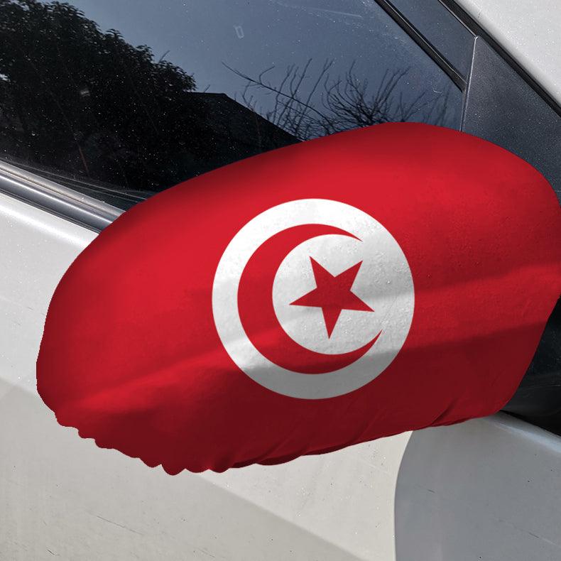 Tunisia Car Mirror Flag