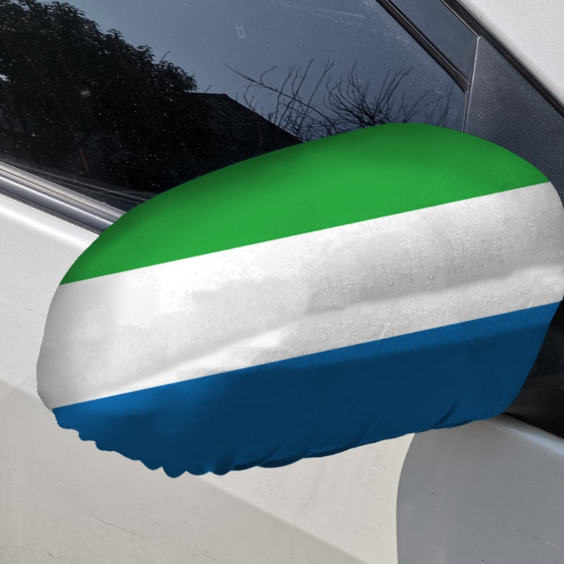 Sierra Leone Car Side Mirror Flag