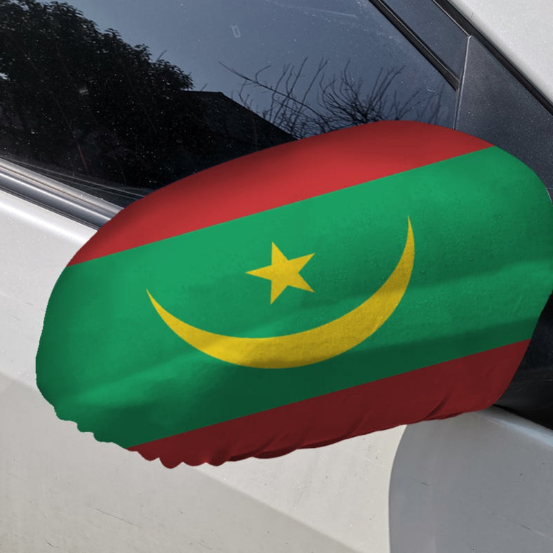 Mauritania Car Side Mirror Flag