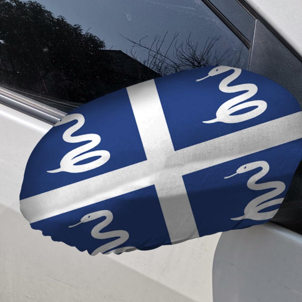 Martinique Car Side Mirror Flag
