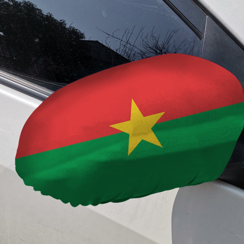 Burkina Faso Car Side Mirror Flag