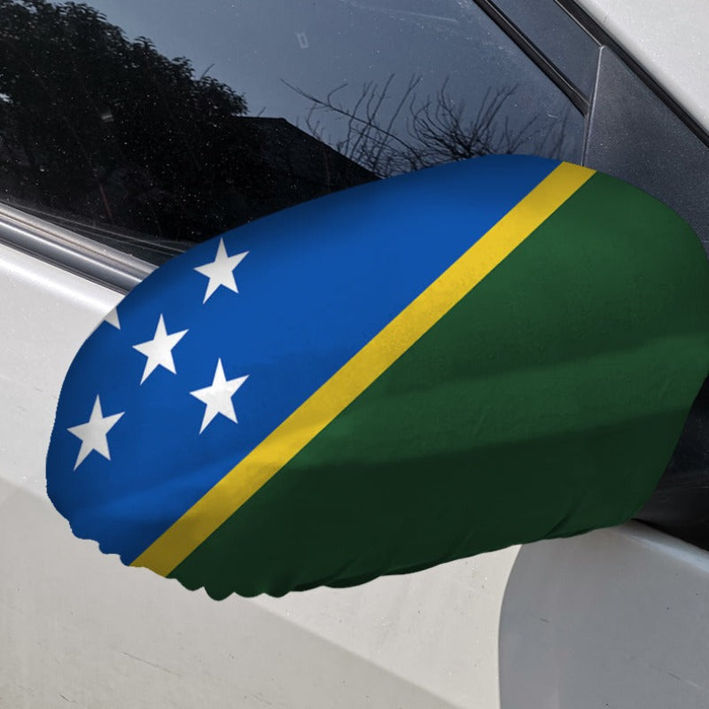 Solomon Islands Car Side Mirror Flag