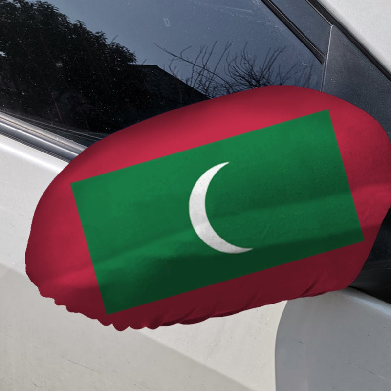 Maldives Car Side Mirror Flag
