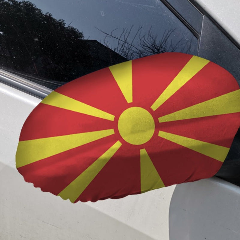 Macedonia Car Side Mirror Flag