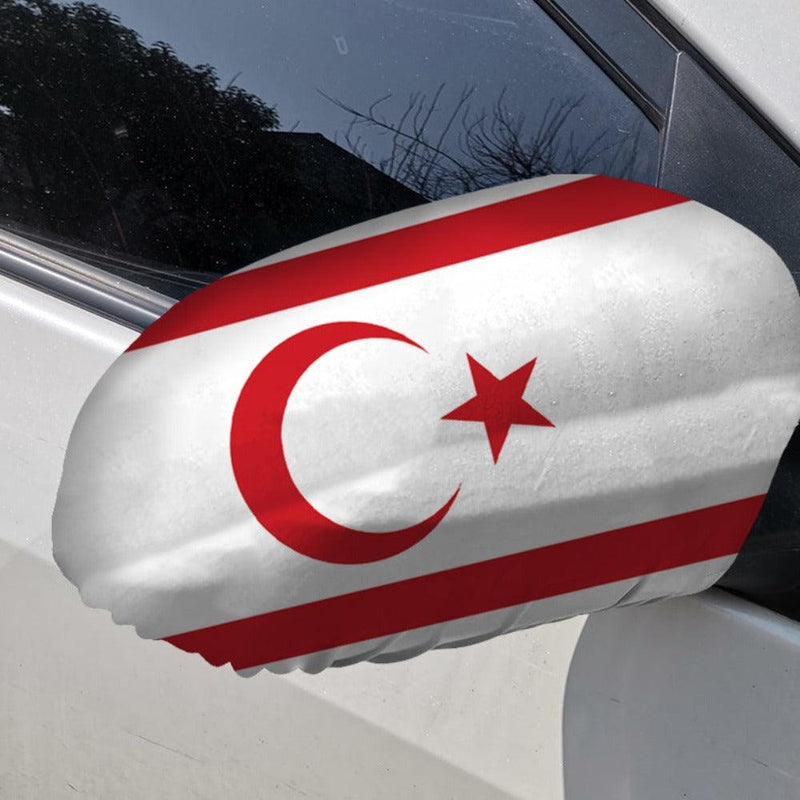 Northern Cyprus Car Side Mirror Flag