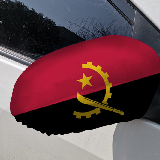 Angola Car Side Mirror Flag