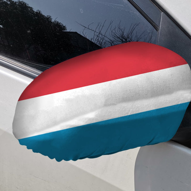 Luxembourg Car Side Mirror Flag