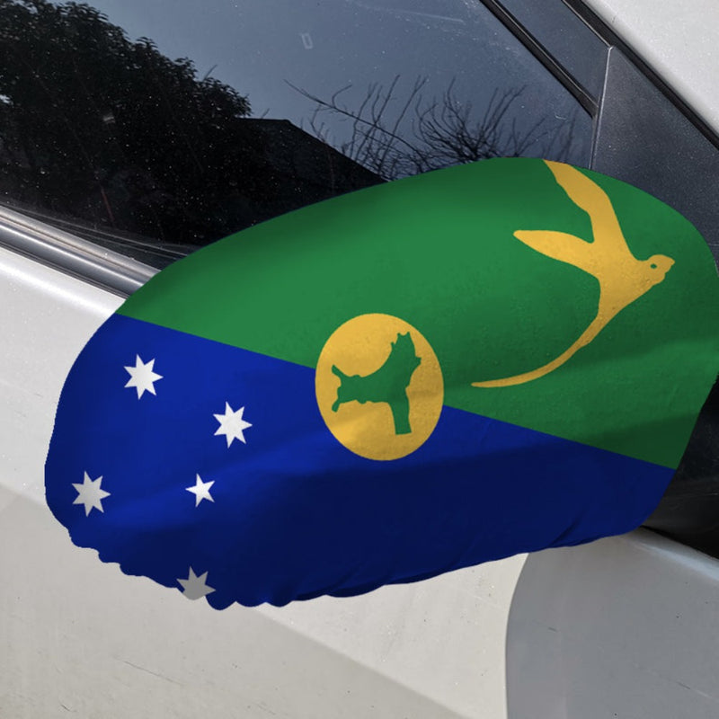 Christmas Island Car Side Mirror Flag