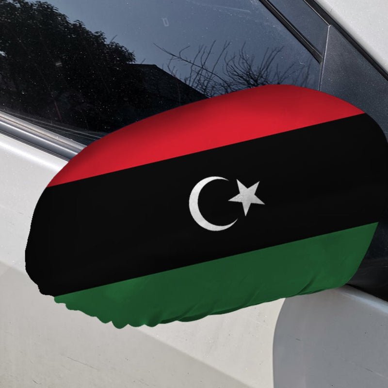 Libya Car Side Mirror Flag