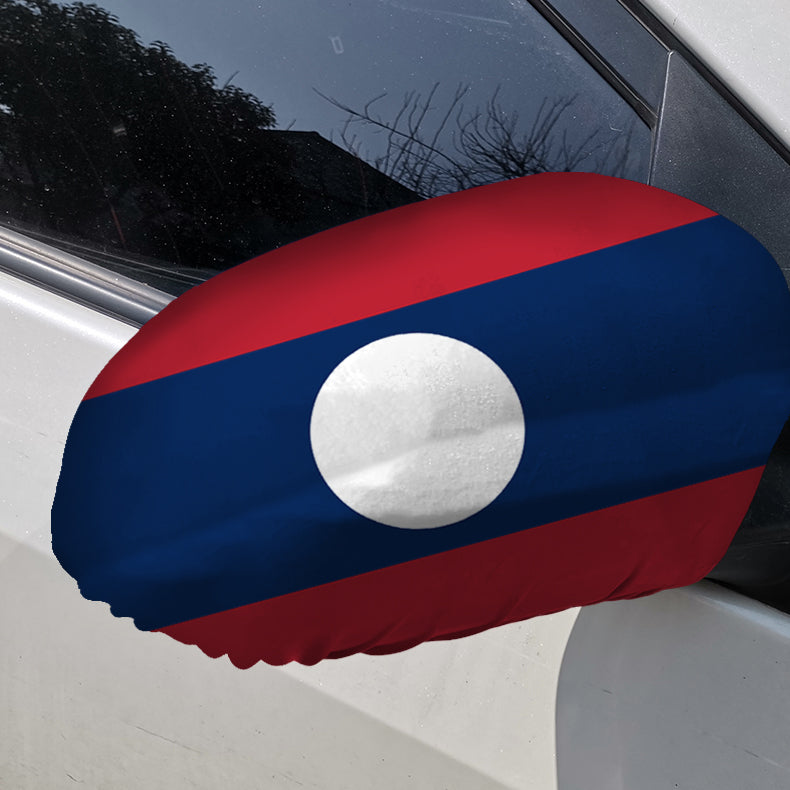 Laos Car Side Mirror Flag