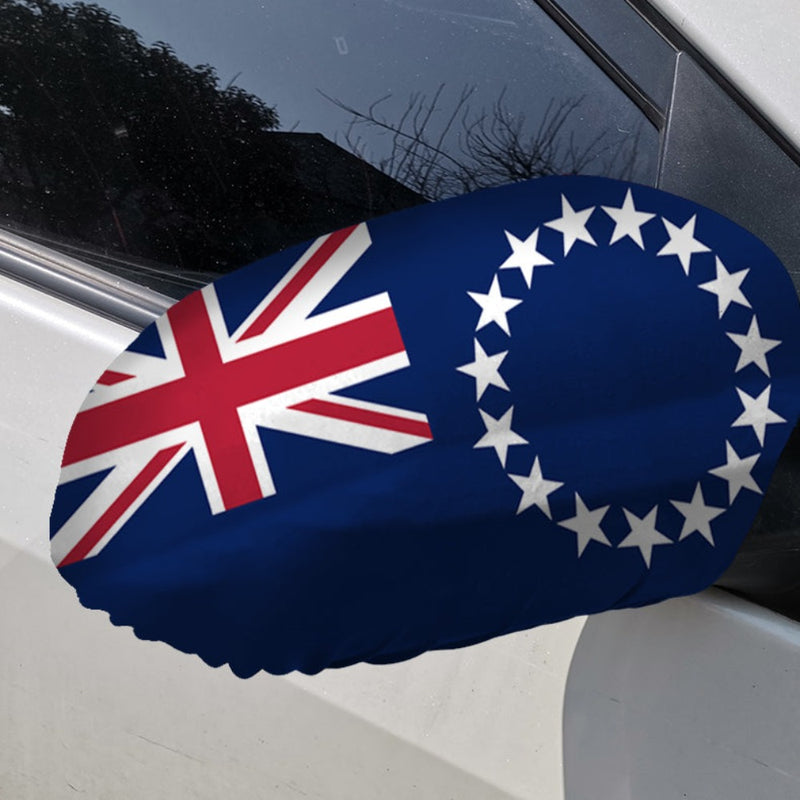 Cook Islands Car Side Mirror Flag