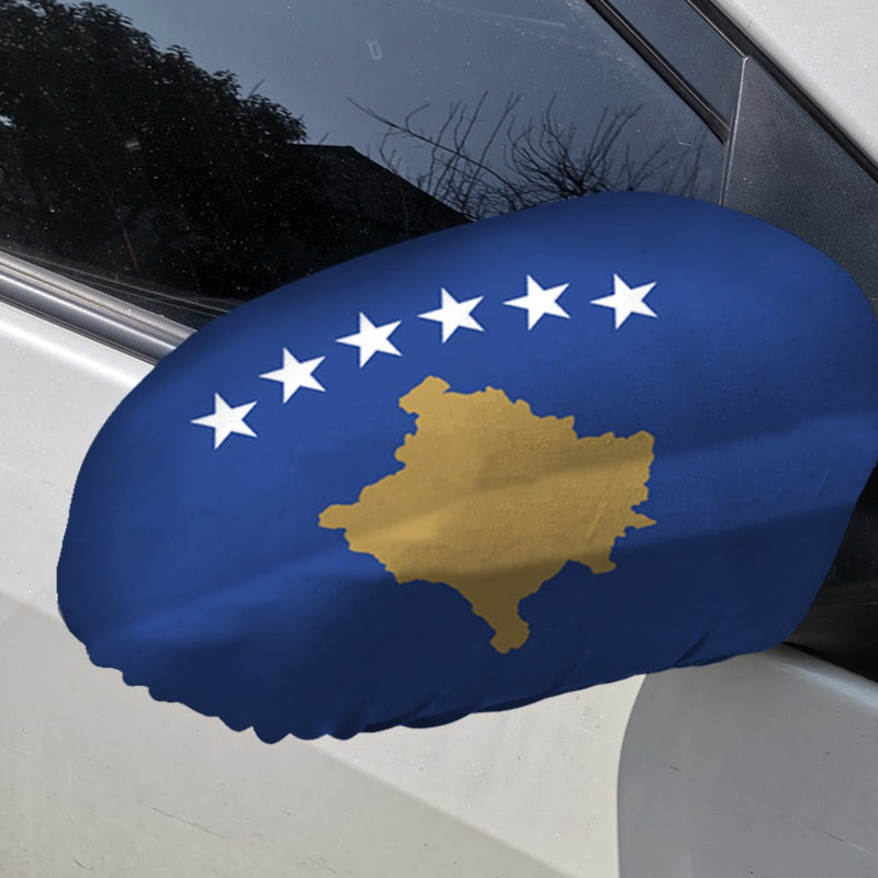 Kosovo Car Side Mirror Flag