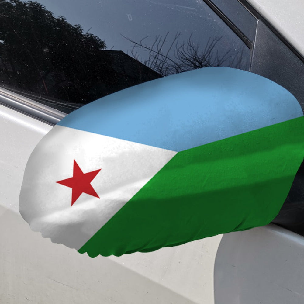 Djibouti Car Side Mirror Flag